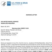 FDA Just Reaffirmed That You Can’t Use Umbilical Cord Blood in Orthopedics Without A Drug License Or Specific Permission Thru a RMAT Or Other FDA Program